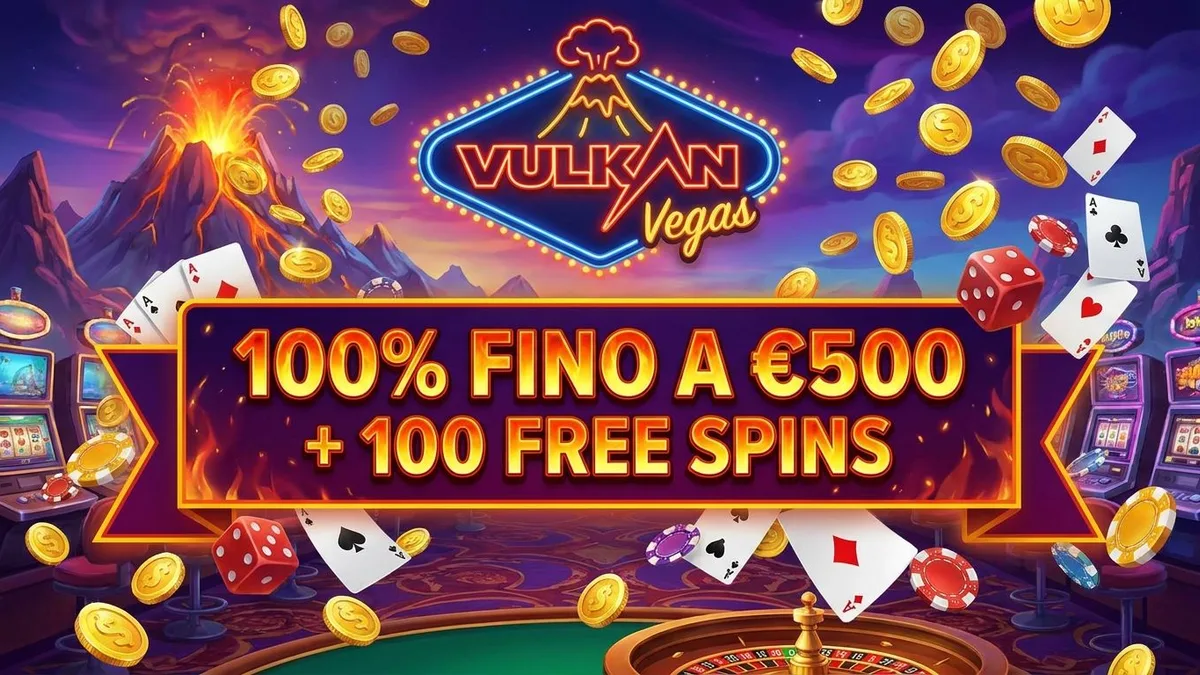 Vulkan Vegas bonus internazionale